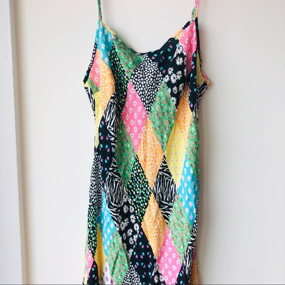 🔥Sales - RIXO for Target Patchwork Floral Slip Dress - Size XS - Picture 8 of 11